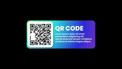 QR Code Scanner Social Pop Up Infographic Scan Me 06