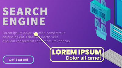 Digital Computer Screen Monitor Grid Effect Website Preview