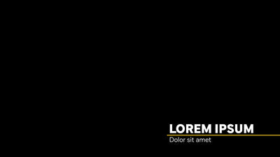 Variable Font Business Presentation Clean Lower Third