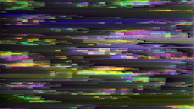 Cyperpunk Style Glitch Element 02