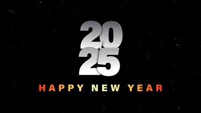 Festive End Of The Year New Year Celebration Space Title