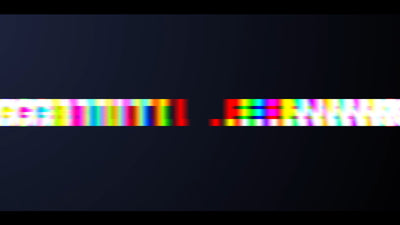 RGB Grow Slide In Title Intro