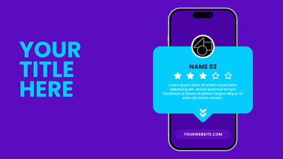 Client Review Business Star Rating Animated Feedback Template