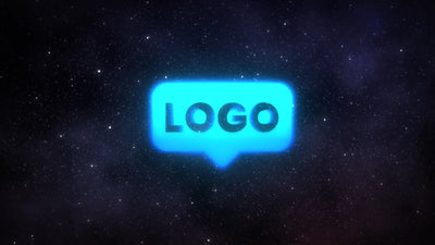 Dude of Steel Superhero Space Stars Logo Reveal