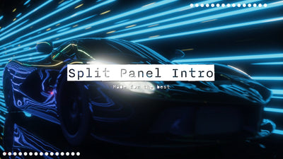 Speed Car Fast Urban Style Split Panel Titles Intro Opener