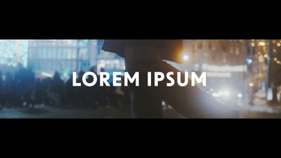 Smooth Urban 60fps Dynamic Intro Opener Kinetic 03