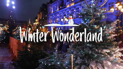 Winter Wonderland Snow Scribble Title Intro
