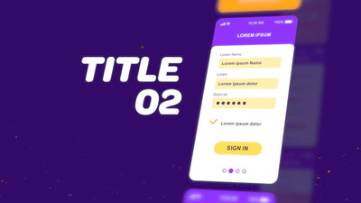 Modern Outline Website Presentation Platform Site Online 05