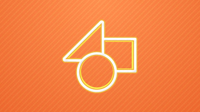 Flashy Lines Cartoon Icon Bounce Logo Reveal