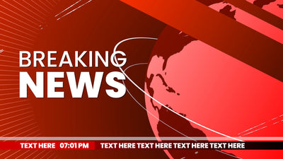 Breaking News Press Intro Opener World Message Modern 04