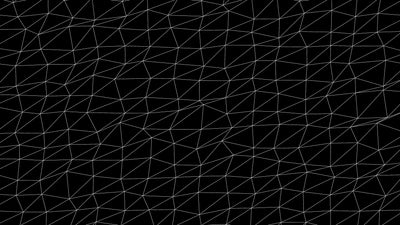 Low Poly Design Animated Background 07 Wireframe