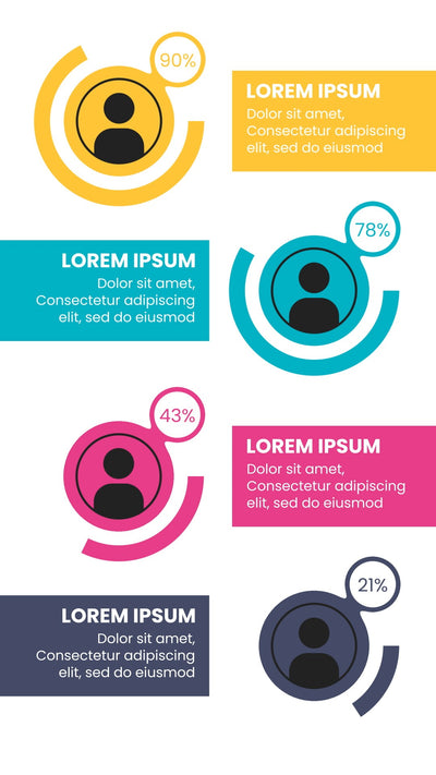 Modern Design Infographic Data Visualiser Graph 26