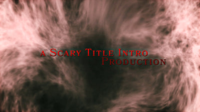 Scary Horror Grunge Dirty Texture Warped Title Intro