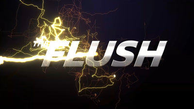 Lightning Flash Metalic Superhero Title Intro