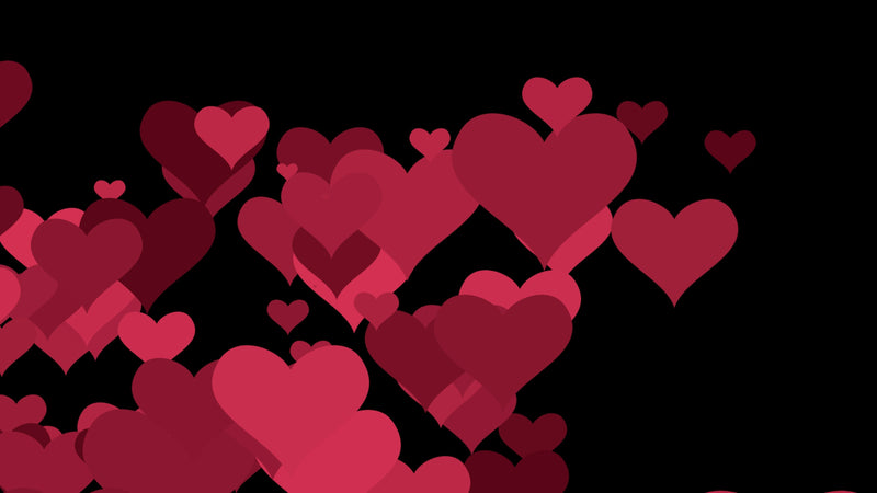 Unique Heart Transition Left bottom Top right