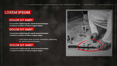 Detective Crime Police Investigation Grunge Slideshow