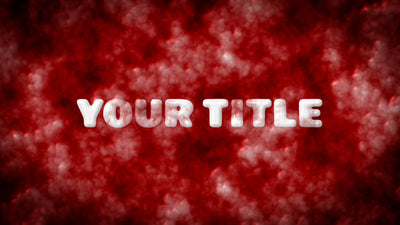 Blood Flesh Red Wound Title Intro