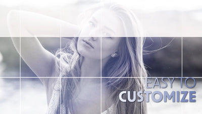 Fashion Design Model Trendy Luma Matte Double Exposure Slideshow