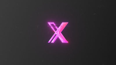 Clean Business Glitch Professional Modern Grunge Logo Reveal