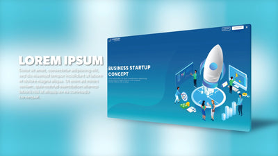 Website Page Modern Showcase Promotion Slideshow Dia 02