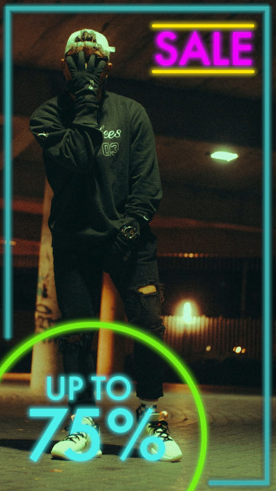 Neon Glowing Social Story Discount Variation 01
