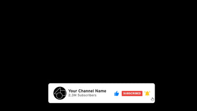Social Video Platform Like Subscribe Reminder Animation Panel 01