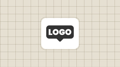 Retro Grid Icon Search Input Animation Logo Reveal