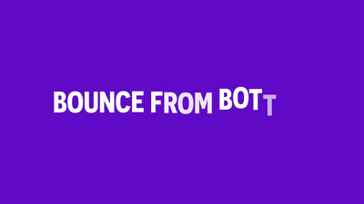 Bouncy IN Bouncy Text Title Intro