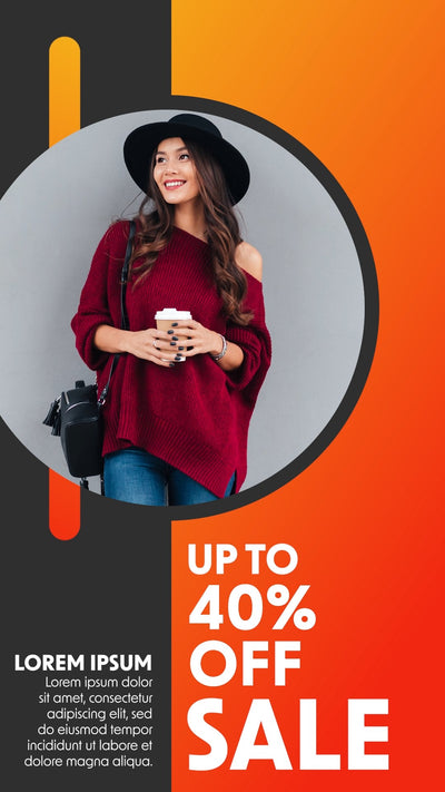Clean Modern Business Promo Alert Social Story Card 04