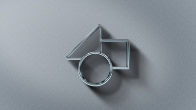 Metal Shiny Extrude Realistic Icon Reflective Logo Reveal