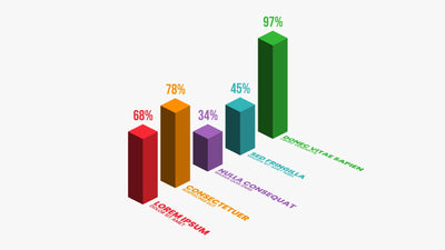 Modern Design Infographic Data Visualiser Graph 05