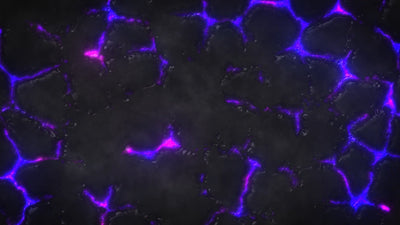 Magic Ground Crack Glow Background