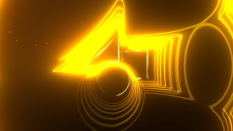 Shiny Golden Gold Bar Logo Reveal