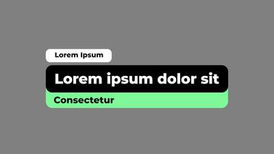 Modern Pop Up Title Variation 06