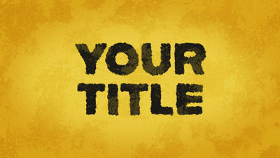 Grunge Strobing Title Intro