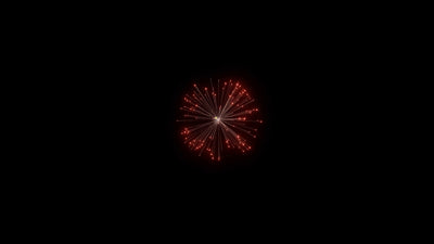 Red Fireworks 03