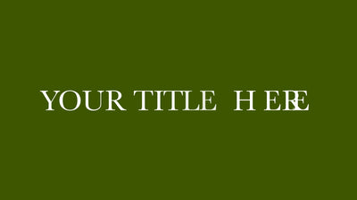 Bounce Slide Bouncy Text Title Intro