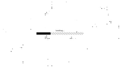 Loading Bar Game Intro Text Logo Reveal