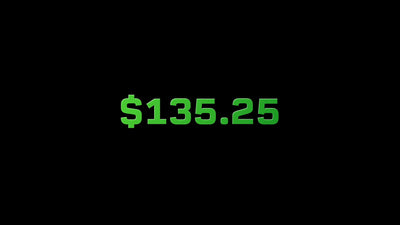 Money Counter Video Overlay Element Price Currency Infographic
