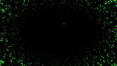 Digital Glitch Block Particles Background