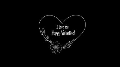 Flower Heart Valentine Marriage Wishes Variation 01