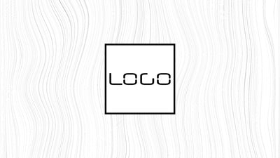 Modern Wave Lines Logo Reveal Swipe Transition