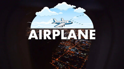 Airplane Flying Sky Jet Title Intro