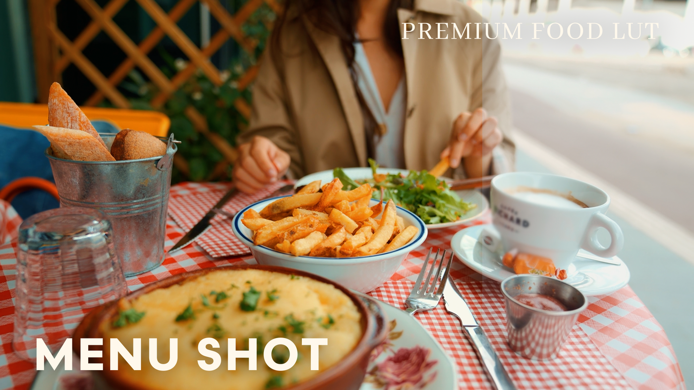 Menu Shot Premium Food LUT