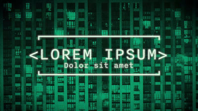 Secret Hidden VHS Overlay Colored Screen Title 08