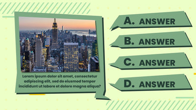 Quiz Animated Timer Question Answer Reveal 01