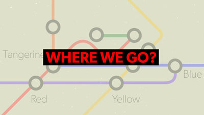 Public Transport Train Metro Stops Map Explainer Template
