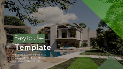 Clean Green Modern Elegant Property Presentation Intro Opener