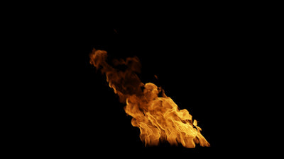 Flame Burning Hot Small Fire 02